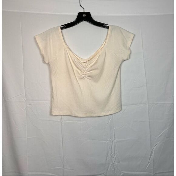 American eagle cream crop top size XL - Picture 1 of 3